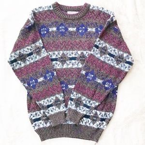 Method Vintage Eighties Nineties Grandpa Sweater